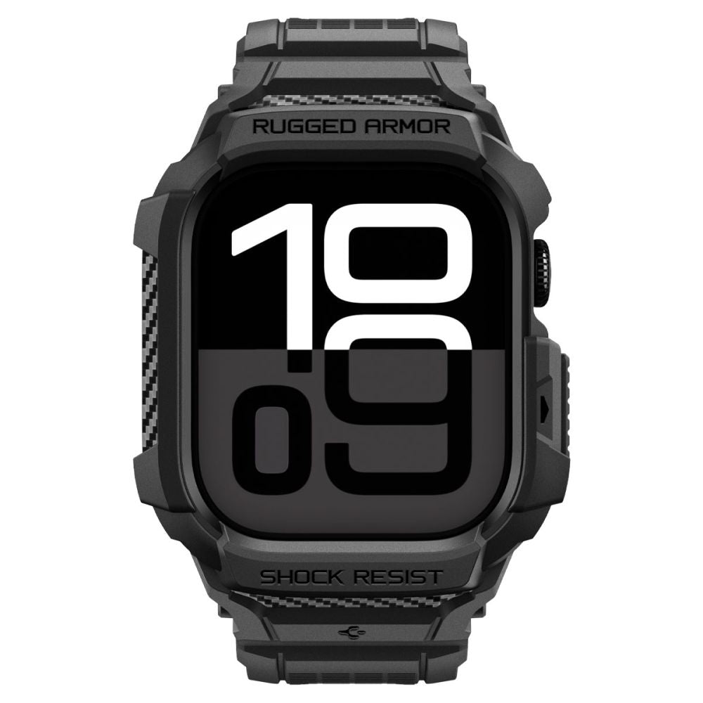 Spigen Rugged Armor Pro Strap til Apple Watch 42 mm - sort