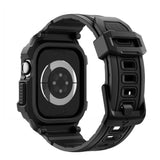 Spigen Rugged Armor Pro Strap til Apple Watch 42 mm - sort