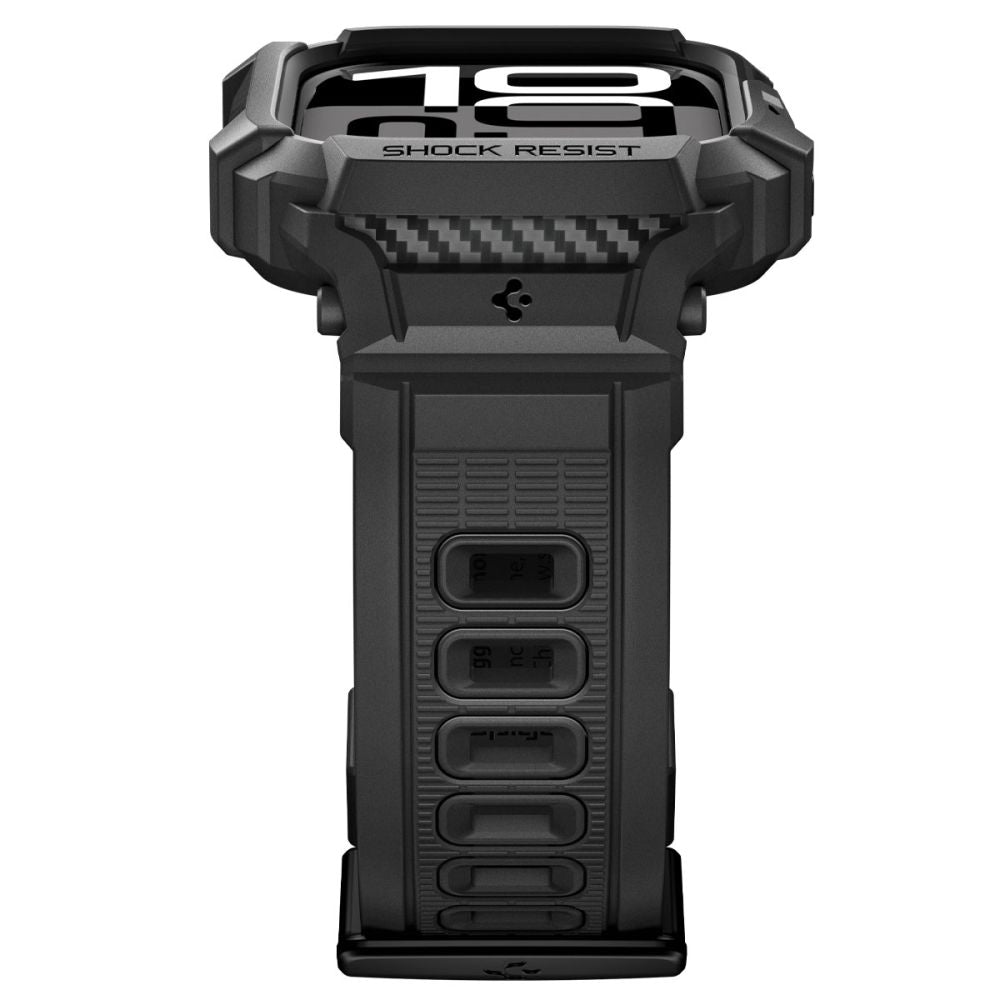 Spigen Rugged Armor Pro Strap til Apple Watch 42 mm - sort