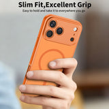 Tech-Protect BasicMag MagSafe Case til iPhone 17 Pro Max - Orange