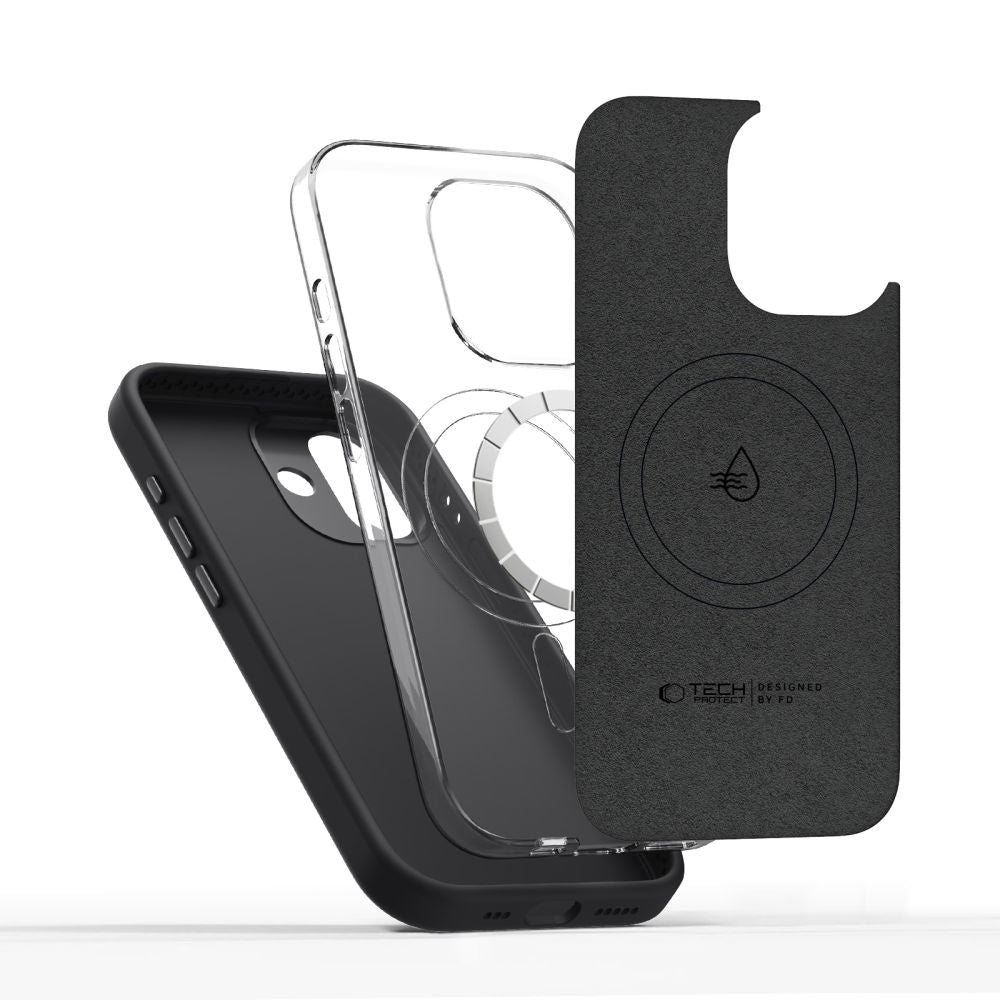 Tech-Protect Uniq MagSafe case for iPhone 17 - black