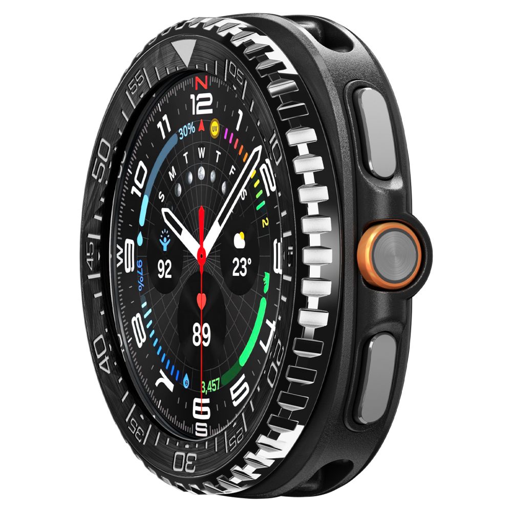 Spigen Bezel Tune Pro Diverna Samsung Galaxy Watch 8 Classic 46mm Cover - sort