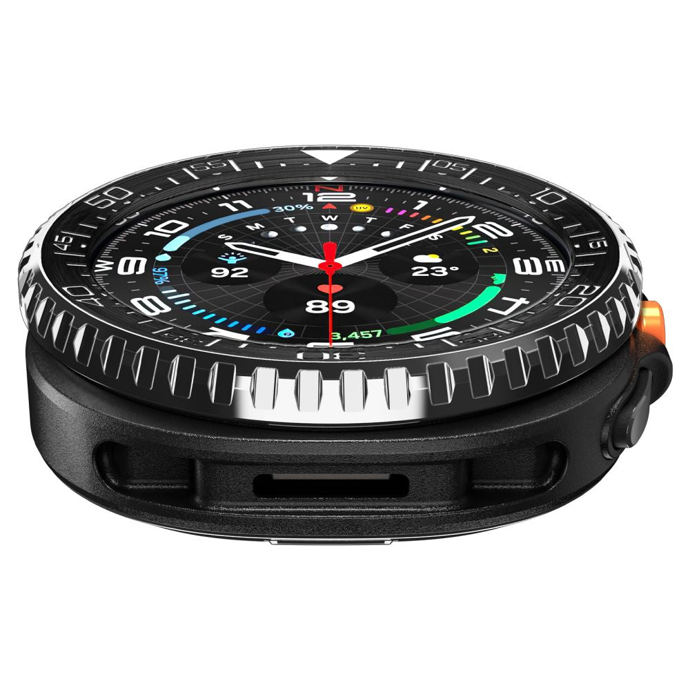 Spigen Bezel Tune Pro Diverna Samsung Galaxy Watch 8 Classic 46mm Cover - sort
