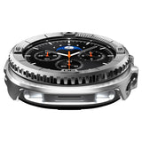Spigen Bezel Tune Pro Pilot Cover til Samsung Galaxy Watch 8 Classic 46mm - Sølv