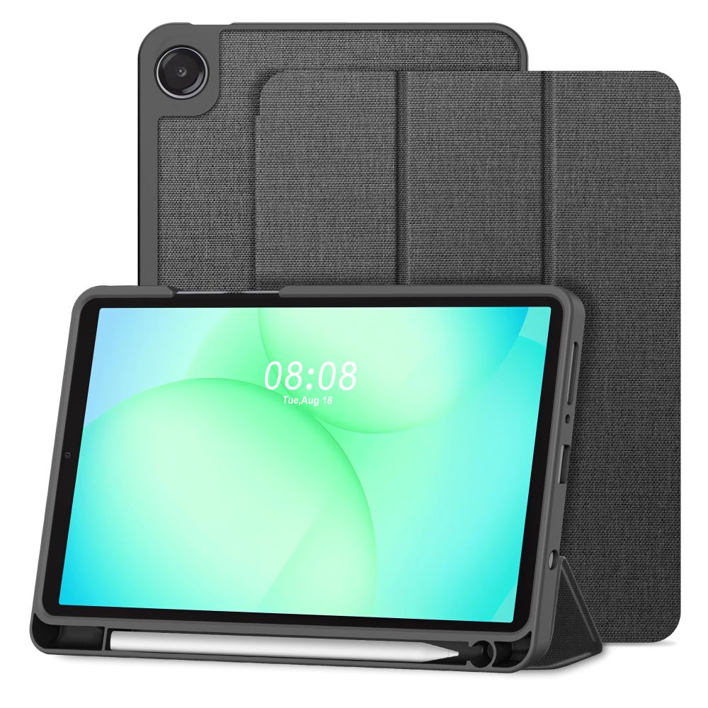 Tech-Protect SC Pen Canvas Case til Samsung Galaxy Tab A9 / A11 8.7 X110 / X115 / X133 / X135 - Grå