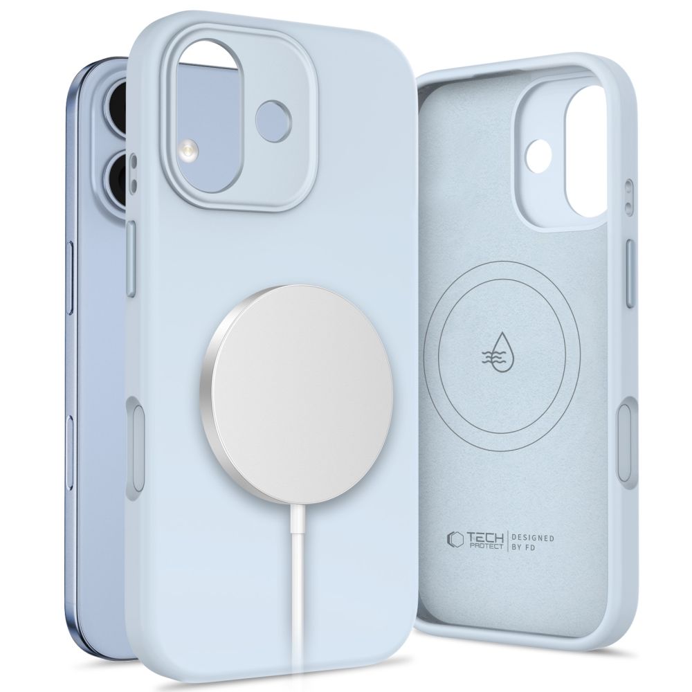 Tech-Protect Uniq MagSafe case for iPhone 17 - blue