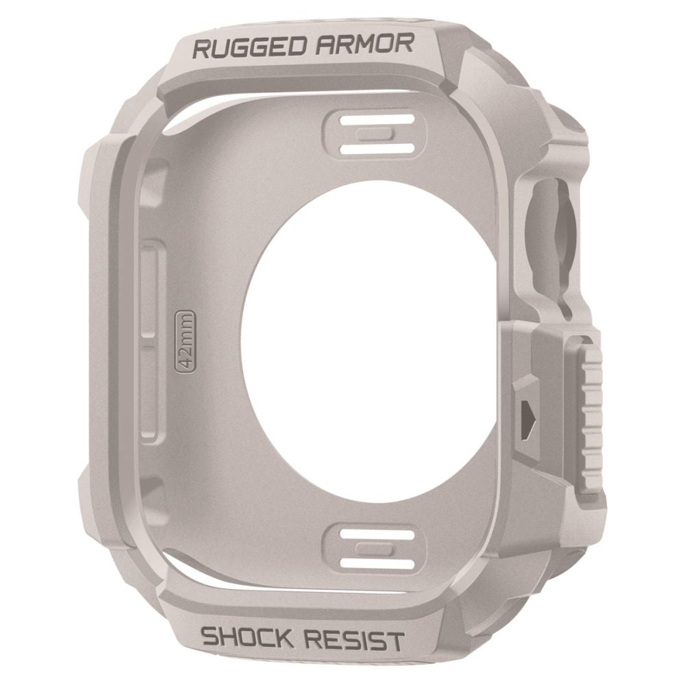 Spigen Rugged Armor Case til Apple Watch 42mm - Beige