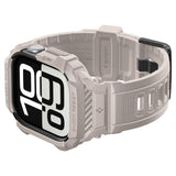 Spigen Rugged Armor Pro Strap til Apple Watch 42mm - Beige