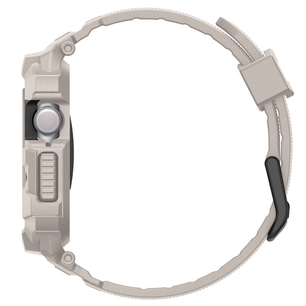Spigen Rugged Armor Pro Strap til Apple Watch 42mm - Beige