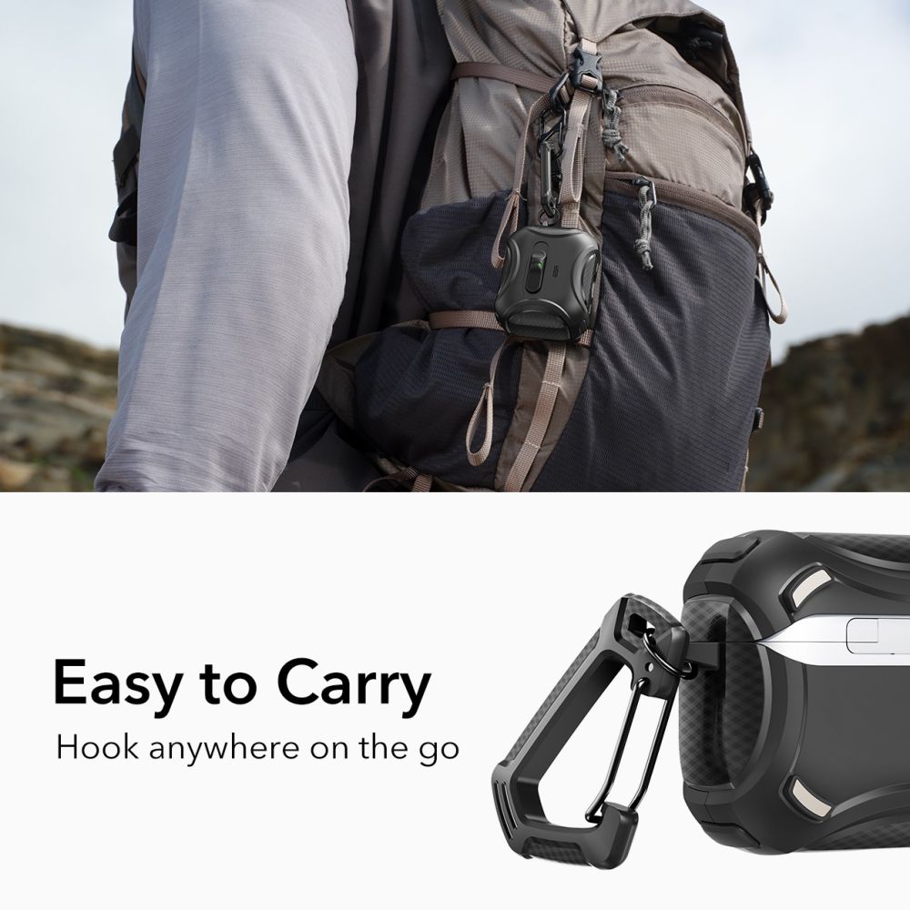 ESR Cyber FlickLock MagSafe Case for AirPods Pro 3 - Black