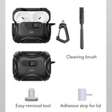 ESR Cyber FlickLock MagSafe Case for AirPods Pro 3 - Black