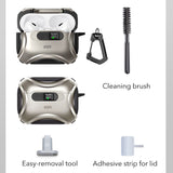 ESR Cyber FlickLock MagSafe case for AirPods Pro 3 - silver