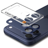 Spigen Optik Pro XL Kamera Lens Glas til iPhone 17 Pro - Navy Blue