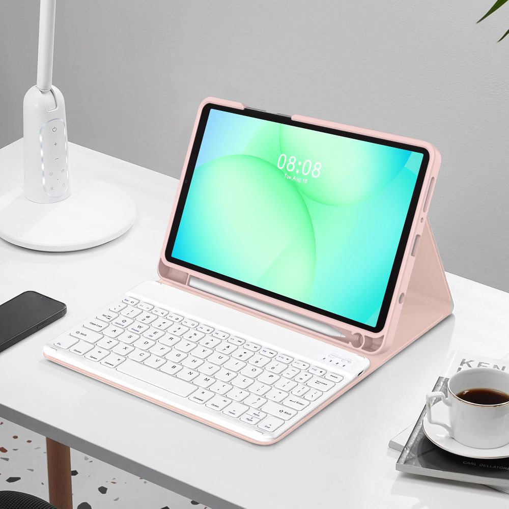 Tech-Protect SC Pen Case til Samsung Galaxy Tab A9 / A11 8.7 X110 / X115 / X133 / X135 - Pink