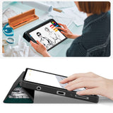 TechProtect SmartCase til Samsung Galaxy Tab A9 / A11 8.7 X110 / X115 / X133 / X135 - Grøn