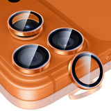 ESR Armorite Camera Lens Glass til iPhone 17 Pro / Max / 15 Pro / Max / 16 Pro / Max / 17 Pro / Max - Orange