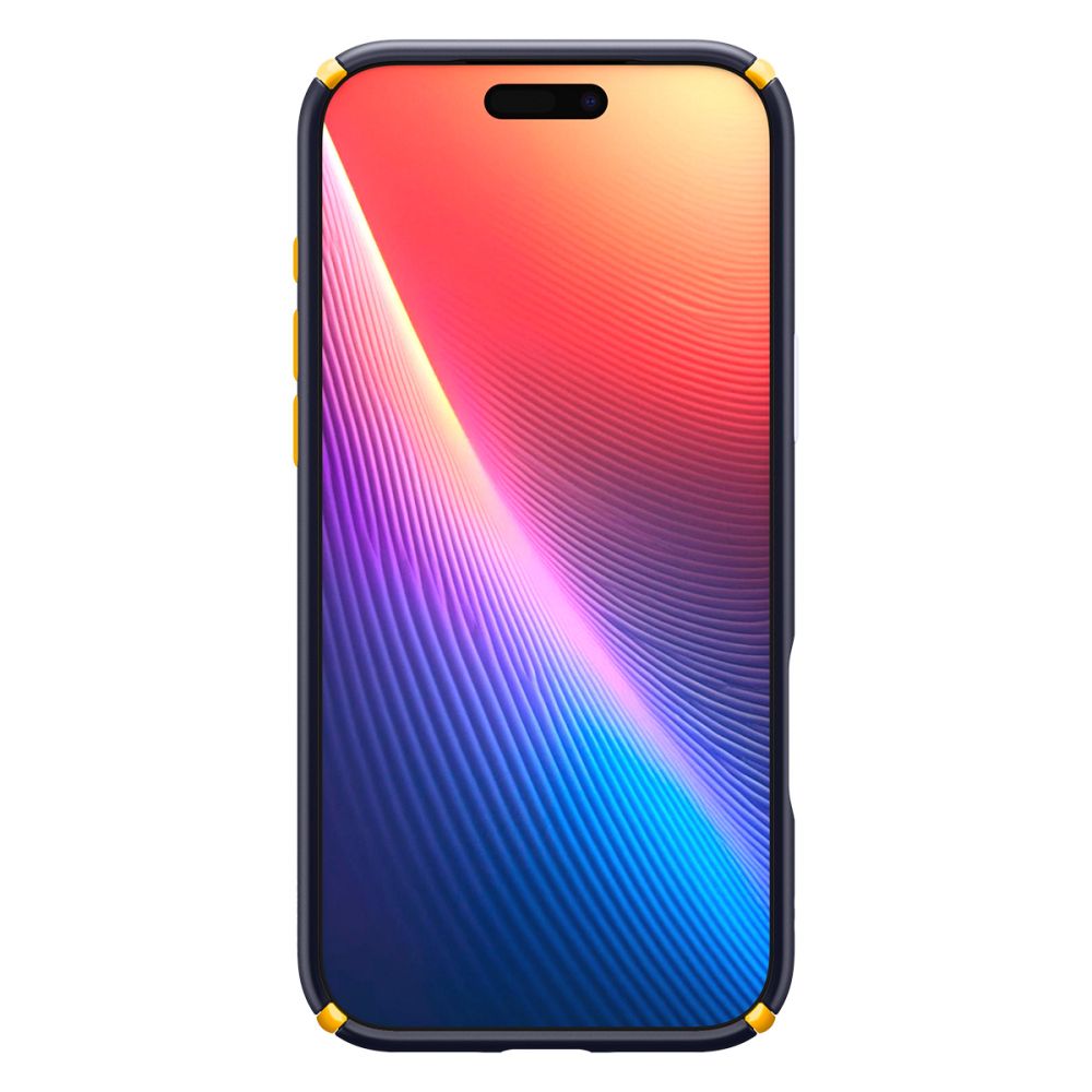 Spigen Nano Pop Hybrid MagSafe Case til iPhone 17 Pro - marineblå