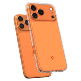 Spigen Thin Fit MagSafe Case til iPhone 17 Pro Max - Clear Orange