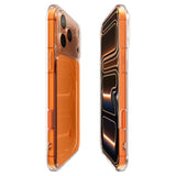 Spigen Thin Fit MagSafe Case til iPhone 17 Pro Max - Clear Orange