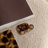 Tech-Protect Lamano-kasse til AirPods Pro 3 - sort og brun