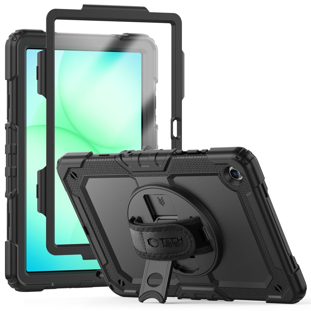 Tech-Protect Solid Case til Samsung Galaxy Tab A9+ / A11+ Plus 11.0 X210 / X215 / X216 / X230 / X235 / X236 - sort