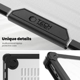 Tech-Protect SmartShell Pro case for Macbook Pro 14 M1 / M2 / M3 / M4 / M5 2021-2025 - black and transparent
