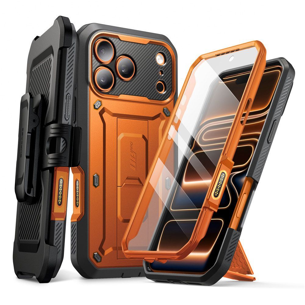 Supcase Unicorn Beetle Pro Case til iPhone 17 Pro - Orange