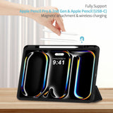 Tech-Protect SC Pen Case til iPad Pro 13  7 / 8 / 2024-2025 - sort