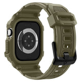 Spigen Rugged Armor Pro Strap til Apple Watch 46mm - Grøn