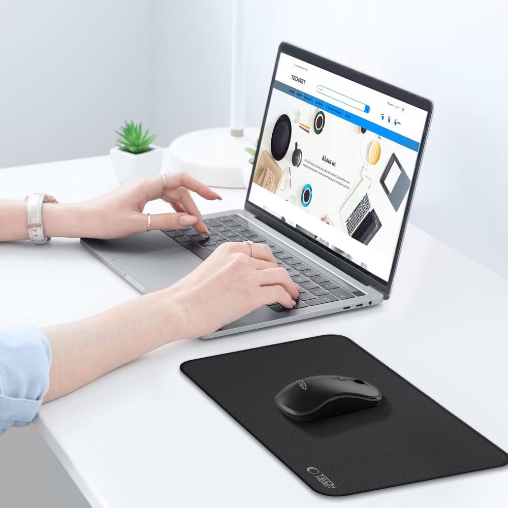 Tech-Protect A100 Mouse Pad 35 x 25 cm - sort
