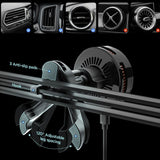 Spigen Essential EV25MFAQ Magnetisk MagSafe Car Air Vent Mount - sort