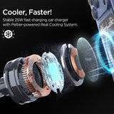 Spigen Essential EV25MFAQ Magnetisk MagSafe Car Air Vent Mount - sort