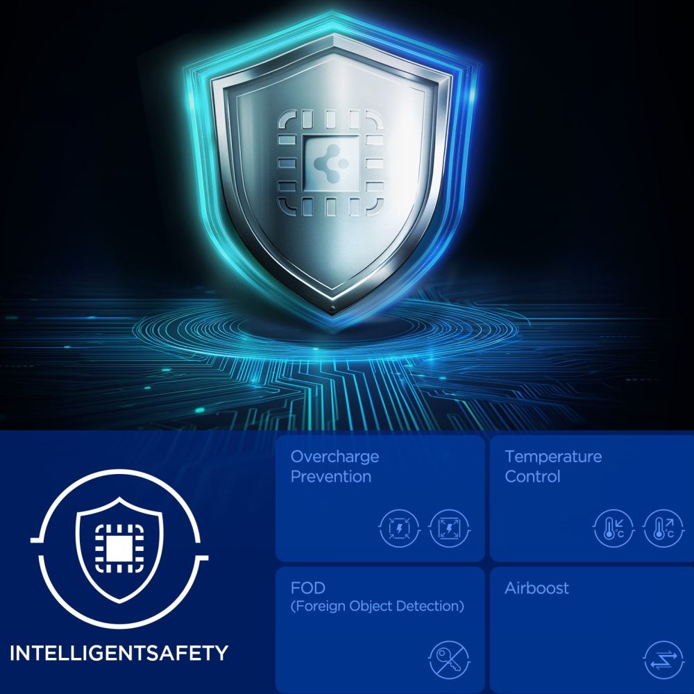 Spigen Essential EV25MFAQ Magnetisk MagSafe Car Air Vent Mount - sort