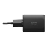 Spigen Essential EE352EU USB-C / USB-A 35W Wall Charger - sort