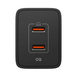 Spigen Essential EE472EU 2-port USC-C 47W vægoplader - sort