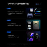 Spigen Essential EE673EU 3-port oplader 2xUSB-C 1xUSB-A 67W - sort