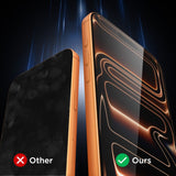 CLEAR Tech-Protect temperet glaspakke 10-pakke til Samsung Galaxy S24/S25