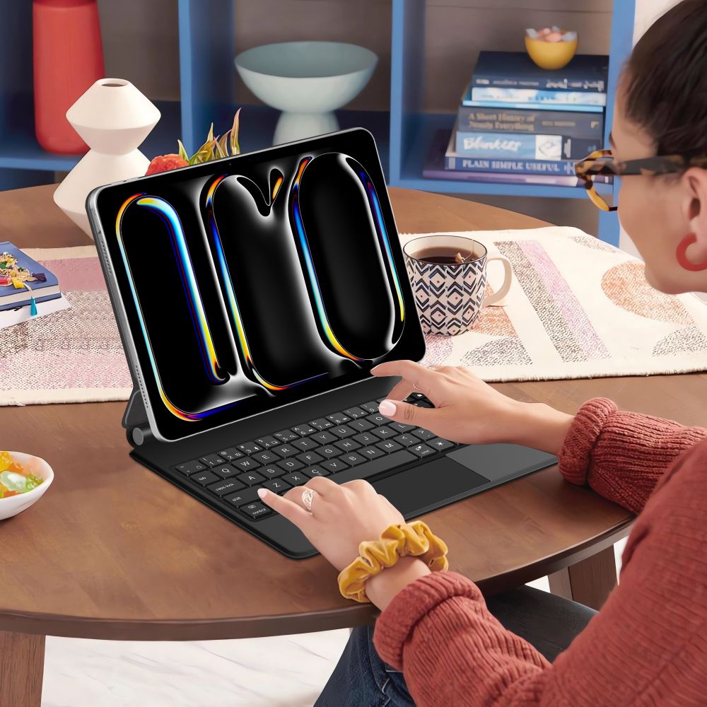 Tech-Protect SmartCase Magnetic til iPad Pro 13  7/8 2024-2025 - sort