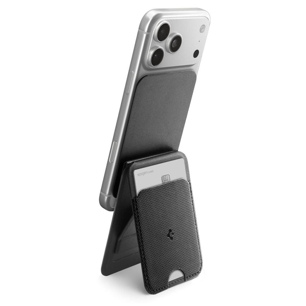 Spigen S314-3 Magnetisk MagSafe Magnetisk tegnebog - sort