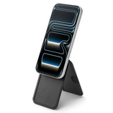 Spigen Slim Fold Tripod Wallet S314-2 MagSafe Magnetisk Telefonkasse - sort