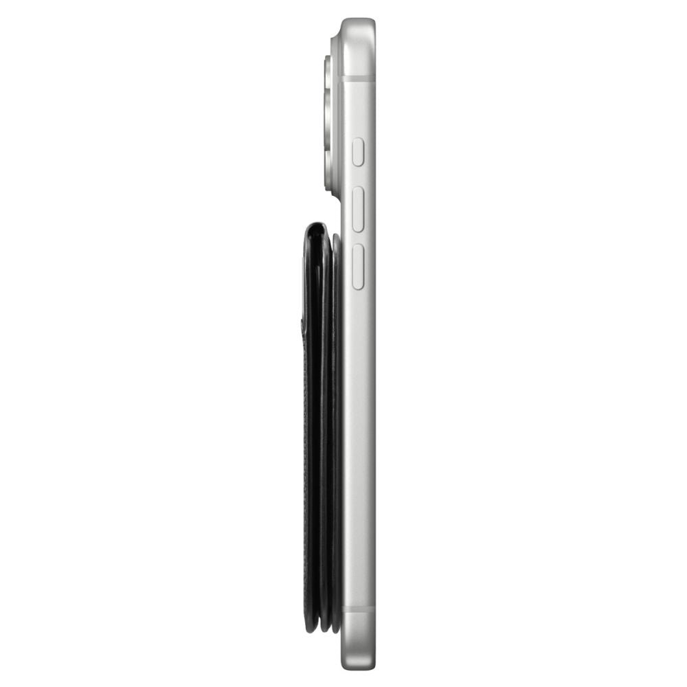 Spigen Slim Fold Tripod Wallet S314-2 MagSafe Magnetisk Telefonkasse - sort