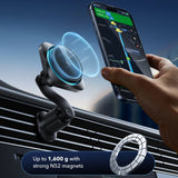ESR OmniLock Qi2.2 Magnetisk MagSafe Car Air Vent Mount - sort