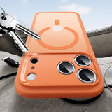 ESR Classic Hybrid MagSafe Case til iPhone 17 Pro Max - Clear Orange