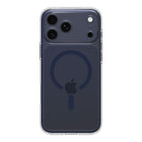 Spigen Ultra Hybrid MagSafe Case til iPhone 17 Pro Max - Clear Navy Blue