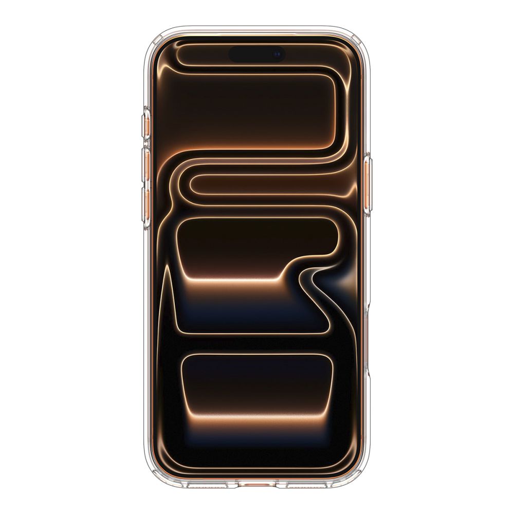 Spigen Ultra Hybrid MagSafe Case til iPhone 17 Pro Max - Clear Orange