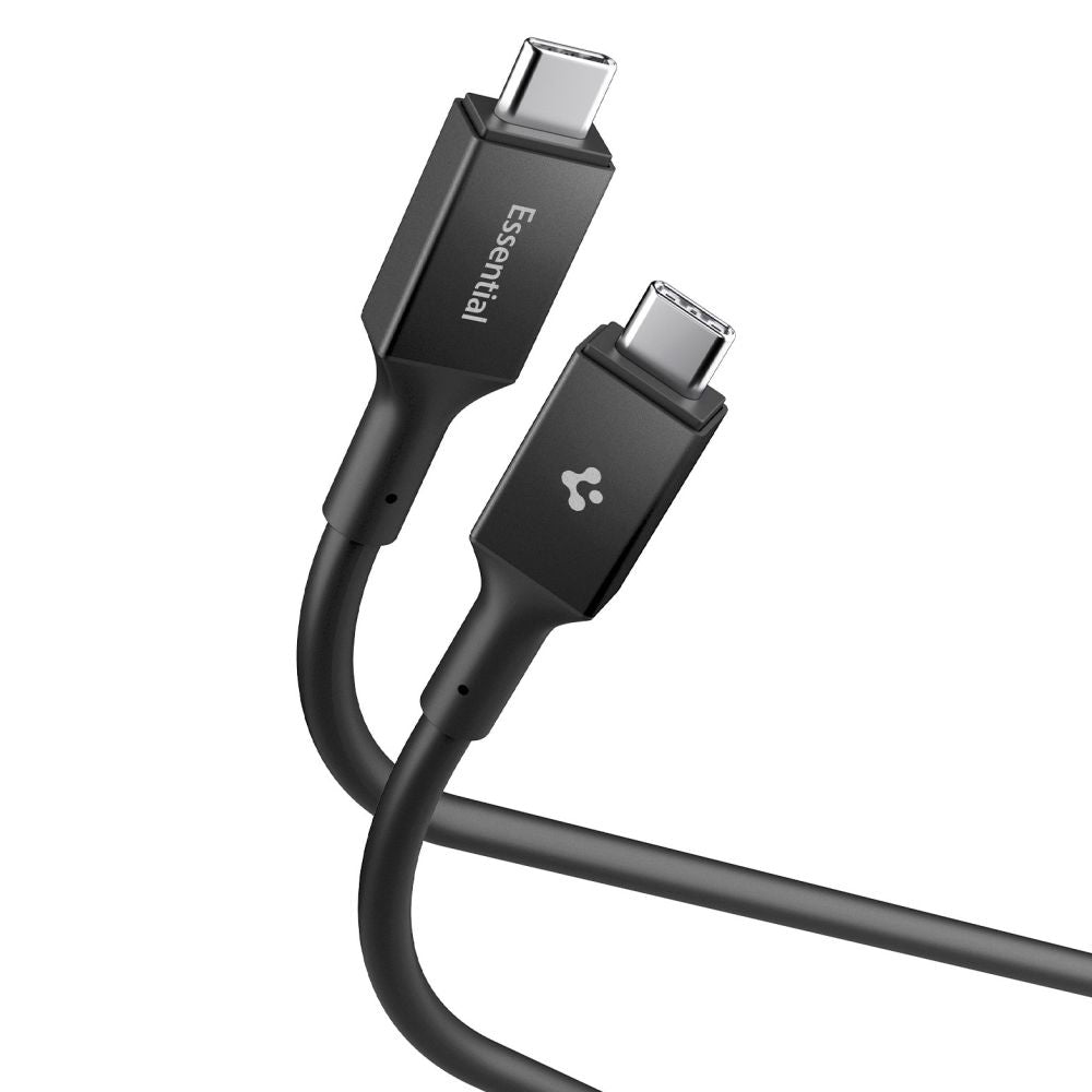 Spigen EB10020CC USB-C-kabel 100W 200cm - sort