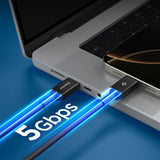 Spigen EB10020CC USB-C-kabel 100W 200cm - sort