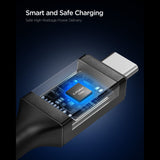 Spigen EB10020CC USB-C-kabel 100W 200cm - sort