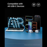 Spigen EB10010CC 100W 100 cm Kabel - sort