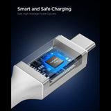 Spigen EB24012CC USB-C-kabel 240W 120cm - hvid